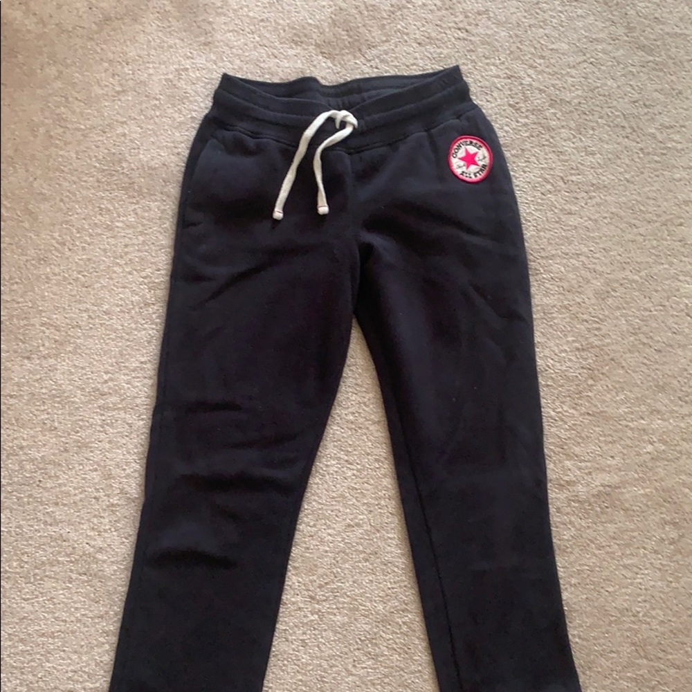 Matching converse sweatpants